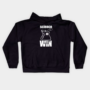 Science Will Win Kids Hoodie